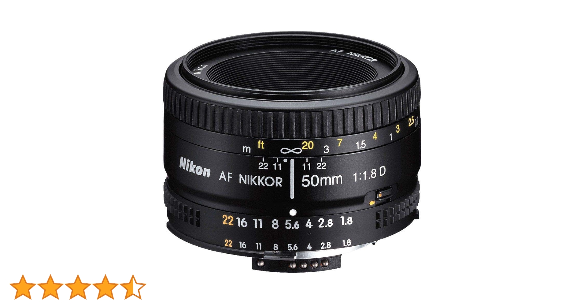 Nikon 2137 50mm f/1.8D AF Nikkor Lens for Nikon Digital SLR